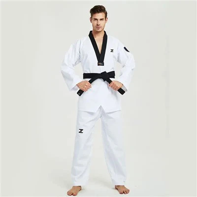 Uniformi taekwondo tal-qoton ta 'l-aqwa kwalità